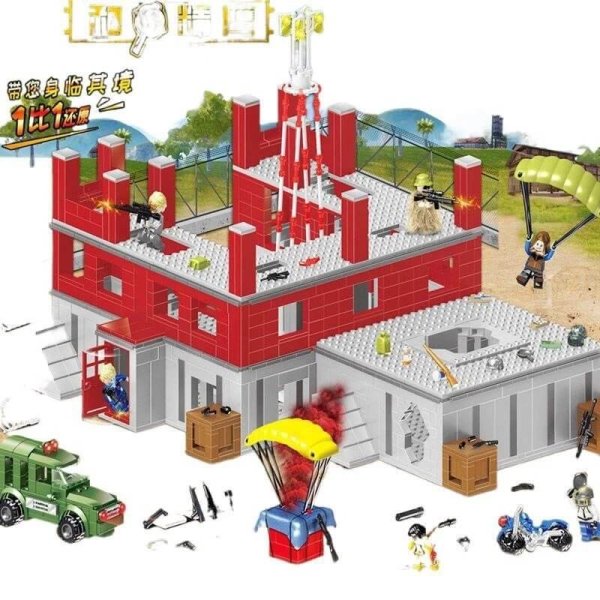 LEGO-compatible PUBG/Game for Peace series building block sets